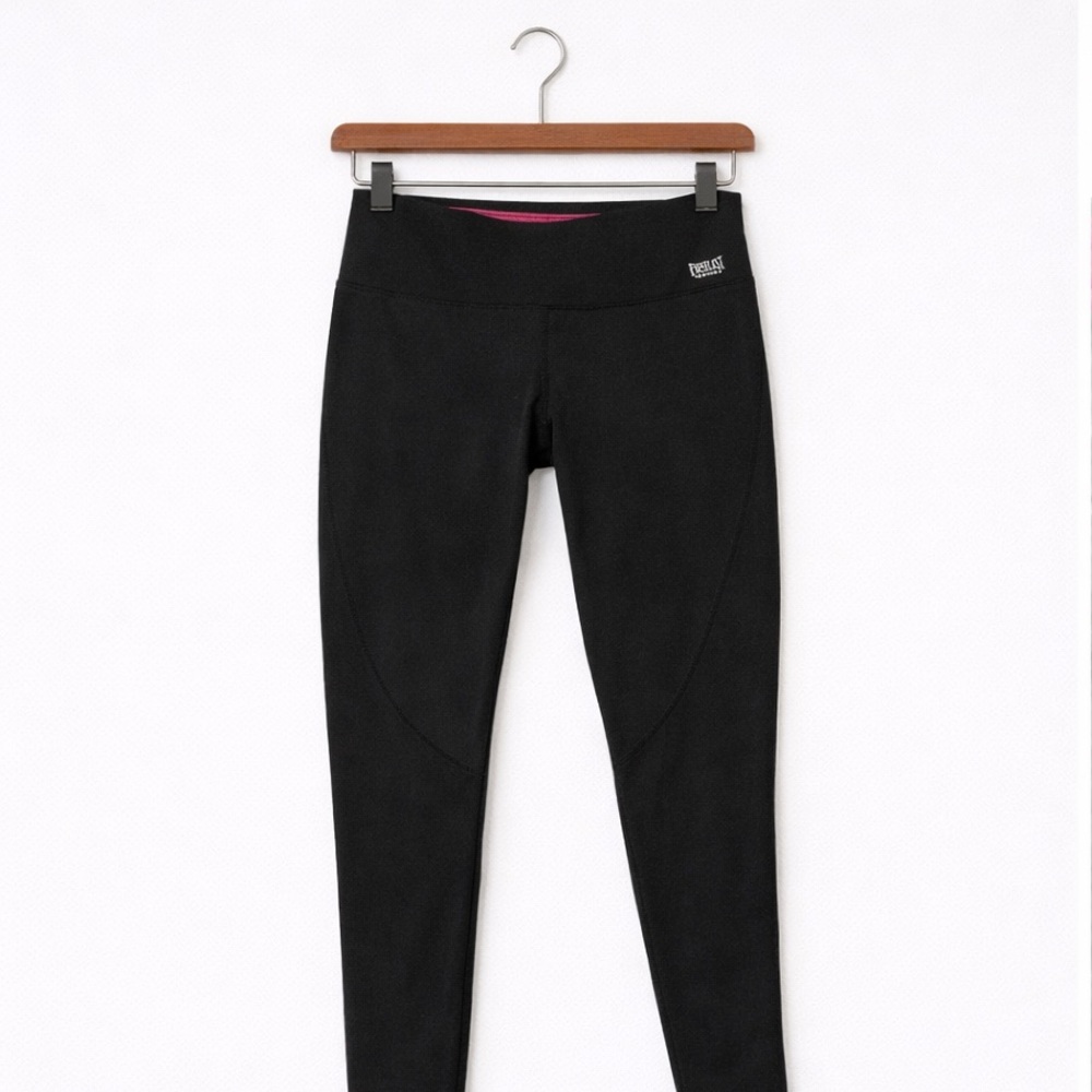 Everlast Women's Black and Pink Athletic Shorts